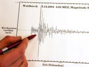 In der Nacht auf Sonntag hat eine Erdbeben mit Stärke 4.1 den Raum um die Stadt Norcia in der mittelitalienischen Region Umbrien erschüttert. Das Epizentrum lag zwischen Norcia und Arquata, beide Städte waren bei einem Erdbeben 2016 zerstört worden. (Bild: KEYSTONE/AP/ROTHERMEL)