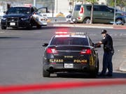 In der Stadt Odessa im US-Bundesstaat Texas hat sich am Samstag ein Schusswaffenangriff ereignet - es sind zahlreiche Opfer zu beklagen. (Bild: KEYSTONE/EPA/LARRY W. SMITH)