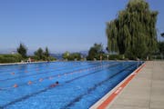 Am Bettag schliesst das Rorschacher Strandbad wie viele andere Badis in der Region seine Türen. (Bild: Lisa Wickart (04. September 2019))