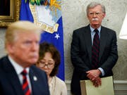 US-Präsident Donald Trump hat den nationalen Sicherheitsberater John Bolton entlassen. (Bild: KEYSTONE/AP/EVAN VUCCI)