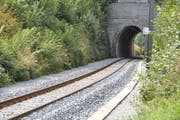 Auf der Strecke Ebnat-Kappel bis Krummenau gab es mehrere Baustellen. (Bild: Sabine Camedda)