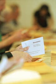 Julia Engel darf im Oktober erstmals einen Wahlzettel ausfüllen. (Bild: Michel Canonica)