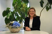 Die Urner Justizdirektorin Heidi Z’graggen tritt ohne Gegenkandidat in den Wahlkampf. (Bild: Urs Hanhart, Altdorf, 4. September 2019)