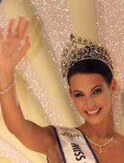 Die Krönung zur Miss Schweiz 1999. (Bild: Alessandro della Valle)