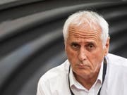 Erstmals blieb Bernard Challandes mit dem Kosovo ohne Punkte (Bild: KEYSTONE/ENNIO LEANZA)