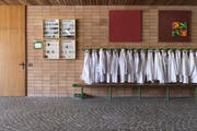 Die Schule in Suhr: Hier erkrankte ein Kind an Tuberkulose. (Bild: Christian Beutler)