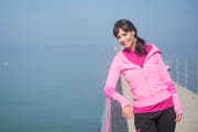 Anita Buri hat 2016 mit ihrer Personaltrainerin Martanna und Lidl Schweiz ein Fitnessprogramm lanciert. (Bild: Donato Caspari)
