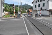 Die Sperrung wurde genutzt, um den Bahnübergang in Ebnat-Kappel zu erneuern. (Bild: Sabine Camedda)