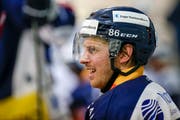 Klare Ansage: Der Schwede Erik Thorell will mit dem EV Zug Schweizer Meister werden. (Bild: Claudio Thoma / Freshfocus, Zug, 31. August 2019)