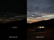 Der Nachtmodus soll bei wenig Licht akzeptable Bilder liefern. (Bild: Apple)