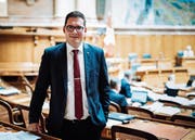 David Zuberbühler (SVP) setzte sich im Nationalrat für regionale Interessen wie den Zubringer Appenzellerland ein. (Bild: PD)