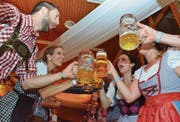 Das Oktoberfest Tannzapfenland ist dank der ausgelassenen und friedlichen Stimmung ein beliebter Anlass. (Bild: Christoph Heer, September 2018)