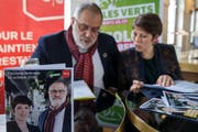 Lisa Mazzone (Grüne) und Carlo Sommaruga (SP) wollen in den Ständerat. (Bild: Keystone)