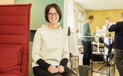 Geschäftsführerin Regine Siegenthaler im Coworking Frauenfeld an der Bahnhofstrasse 56. (Bild: Thi My Lien Nguyen)