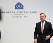 Hat sich erneut durchgesetzt: Mario Draghi, Präsident der Europäischen Zentralbank (Bild: Keystone)