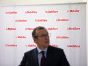 Mobiliar-Chef Markus Hongler kann mehr Prämieneinnahmen und Gewinn im ersten Halbjahr bekannt geben. (Bild: KEYSTONE/PETER KLAUNZER)