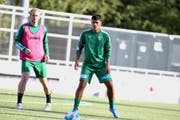 Pedro Teixeira trainiert bereits auf dem Krienser Kleinfeld. (Bild: PD)