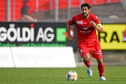 Der Winterthurer Davide Callà ist derzeit angeschlagen. Reizfigur für den St.Galler Anhang bleibt er dennoch. (Bild: Marc Schumacher/Freshfocus)
