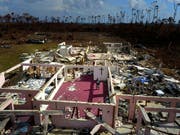 Der Hurrikan «Dorian» hat auf den Bahamas verheerende Schäden angerichtet. (Bild: KEYSTONE/AP/RAMON ESPINOSA)