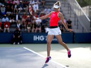 Viktorija Golubic wehrt sich nach Kräften. (Bild: KEYSTONE/FR171676 AP/MICHAEL OWENS)
