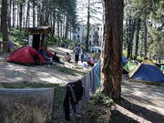 Bei der Kleinstadt Bihac in Bosnien-Herzegowina an der Grenze zu Kroatien droht eine neue Migrations-Krise. (Bild: KEYSTONE/AP/AMEL EMRIC)