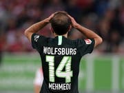 Admir Mehmedi lässt mit Wolfsburg die Gelegenheit auf den Sprung an die Tabellenspitze aus (Bild: KEYSTONE/EPA/FRIEDEMANN VOGEL)