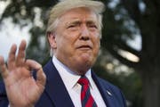 Rechnet mit einem Duell gegen Joe Biden: Donald Trump. (Bild: AP)