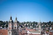 1918 vereinigte sich die Stadt zu Gross-St. Gallen. Somit wurde St. Gallen mehrheitlich katholisch. Aus Angst, die reformierte Stimme in der Gesellschaft untergeht, entstand 1919 die «Freie protestantische Vereinigung St. Gallen». (Bild: Benjamin Manser (23. August 2017))