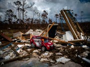 Auf den Bahamas zertrümmerte Hurrikan «Dorian» Anfang September ganze Wohnquartiere. (Bild: KEYSTONE/AP/RAMON ESPINOSA)