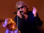 Eddie Money bei einem Auftritt im Jahr 2004 in Iowa. Am Freitag starb der US-Sänger im Alter von 70 Jahren an den Folgen einer Krebserkrankung. (Bild: KEYSTONE/AP Telegraph Herald/JESSICA REILLY)