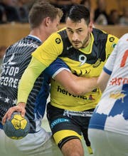 Andrija Pendic im Spiel gegen GC Amicitia. (Bild: Benjamin Manser)
