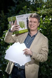 Yves Beljean will mit seinem Papier die Schweiz erobern. (Bild: Pius Amrein, Luzern, 11. September 2019)