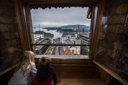 Eine Aussicht, die sich sehen lässt, finden auch die Kleinen. (Bild: Eveline Beerkircher, 14. September 2019)
