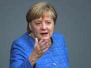 Für die deutsche Kanzlerin Angela Merkel ist der Klimaschutz eine Menschheitsherausforderung. (Bild: KEYSTONE/EPA/HAYOUNG JEON)