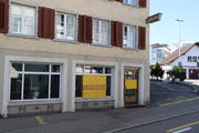 Die äusseren Spuren des Einbruchs an der St.Peterstrasse in Wil. Bild: Hans Suter