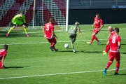 Die Chancen des offensiv aufspielenden SC Brühl hätten am Samstag in Sion eigentlich für zwei Siege reichen müssen. Am Schluss siegte der FC Sion II aber doch mit einem Tor Vorsprung. (Bild: SC Brühl)