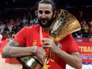 Der Spanier Ricky Rubio war der MVP des Finals und des ganzen WM-Turniers (Bild: KEYSTONE/AP/MARK SCHIEFELBEIN)