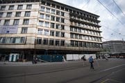 Sanierung und Umbau des Hotel Walhalla am Bahnhofplatz haben rund zwei Jahre gedauert. In zehn Tagen ist Wiedereröffnung. (Bild: Benjamin Manser - 21. Juni 2019)