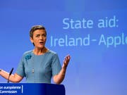 Der Streit um eine milliardenschwere Steuernachzahlung von Apple in Irland kommt vor Gericht. EU-Wettbewerbskommissarin Margrethe Vestager hatte Apple 2016 zu der Nachzahlung aufgefordert, dagegen wehren sich der Konzern und Irland. (Bild: KEYSTONE/AP/VIRGINIA MAYO)