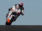 Jesko Raffin wird kurzzeitig zum Teamkollegen von Tom Lüthi (Bild: KEYSTONE/EPA/LARRY W. SMITH)