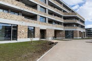 Die Überbauung Neuring an der Ringstrasse in Gossau befindet sich in der Nähe des Bahnhofs. (Bild: Michaela Rohrer (7. März 2016))