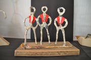 Das Sennen Trio, eines der Werke von Barbara Broger. (Bild: Adi Lippuner)