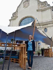 Vergangenes Wochenende wurde abgeräumt: Daniela Klaus-Zillig am Sommer im Feld. (Bild: Tobias Söldi)