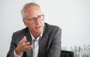 «Oft reine Wechselstuben digitaler Währungen»: Urs Rüegsegger über Kryptowährungsdienstleister. (Bild: Urs Bucher)