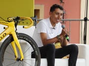 Tour-de-France-Sieger Egan Bernal verzichtet in diesem Jahr auf die Teilnahme an den Weltmeisterschaften (Bild: KEYSTONE/EPA EFE/MAURICIO DUENAS CASTANEDA)