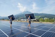 Der Kanton St.Gallen will vor allem den Ersatz fossiler Heizungen vorantreiben. (Bild: Urs Flüeler/KEY)