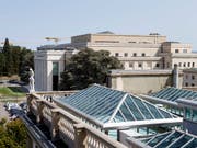 Genf ist Sitz vieler internationaler Organisationen und europäischer Hauptsitz der Uno. Das soll so bleiben, findet das Parlament. Es hat 112 Millionen Franken an Fördergeldern gesprochen. (Bild: KEYSTONE/SALVATORE DI NOLFI)
