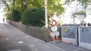 Die Plattform wird von der Denkmalstrasse aus erschlossen. (Bild: Stadt Luzern)
