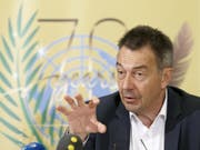 Für IKRK-Präsident Peter Maurer ist humanitäre Hilfe heute angesichts neuartiger und längerer Konflikte sowie angesichts des Klimawandels nicht mehr in erste Linie Notversorgung von Geflohenen oder drangsalierten Menschen. (Bild: KEYSTONE/SALVATORE DI NOLFI)