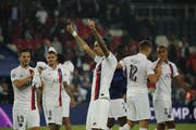 Die Spieler von Paris Saint-Germain. (Bild: AP Photo/Francois Mori)
